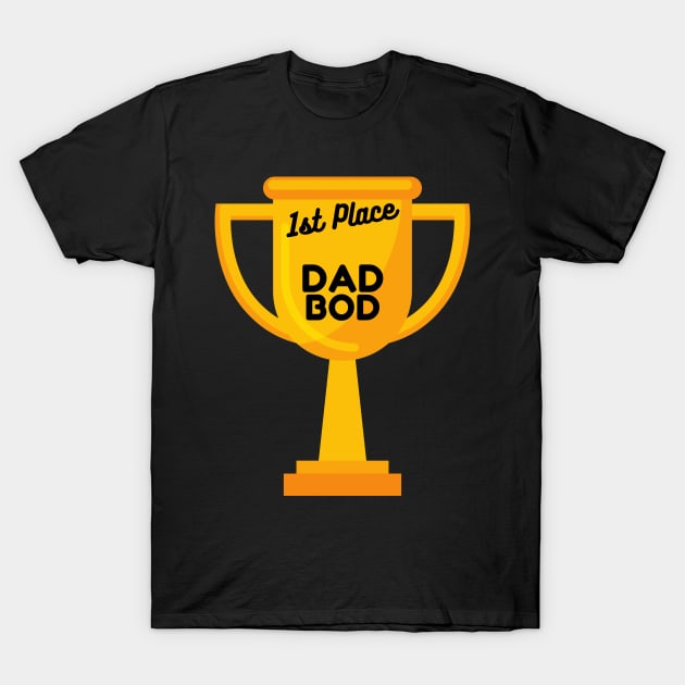 Dad Bod, Funny Dad or Father T-Shirt by Q&C Mercantile